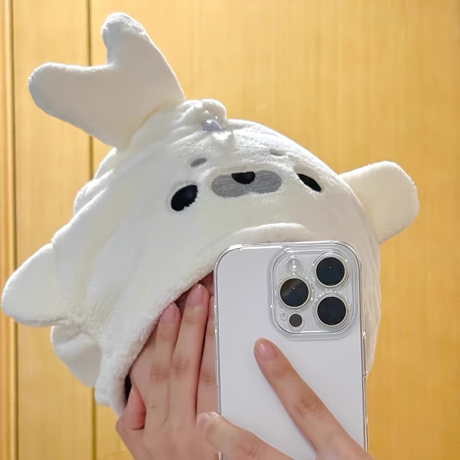 Cute Little Seal Hair Drying C - Hair Turban Towel review and price