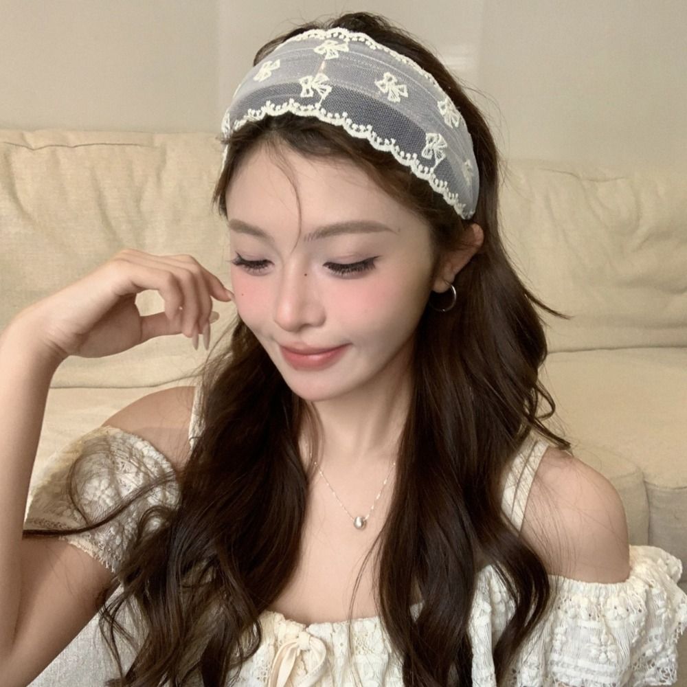 Cute Korean Style Embroidery L - Hair Net Invisible review and price