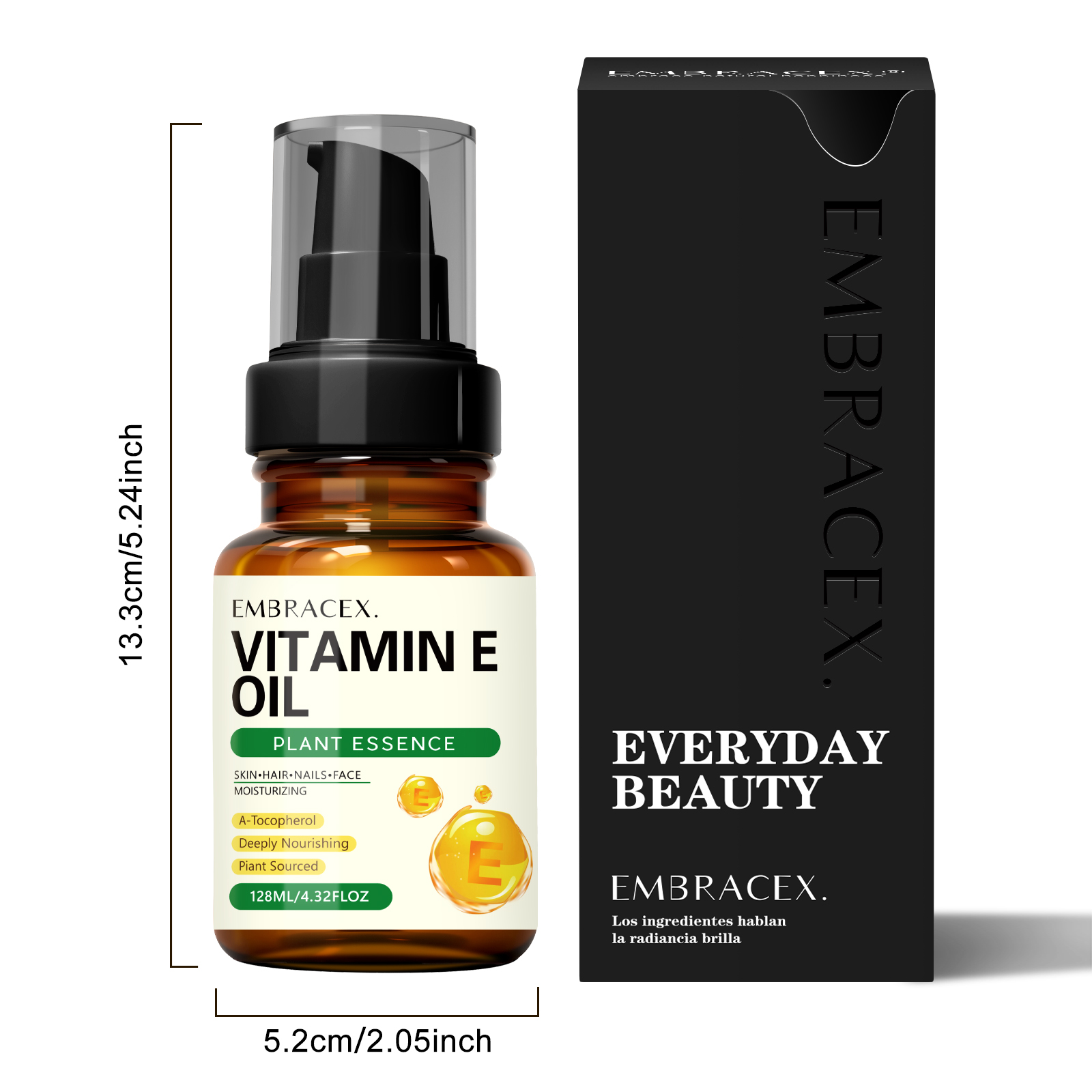128ml Vitamin E oil Essential  - Hair Care Nature review and price