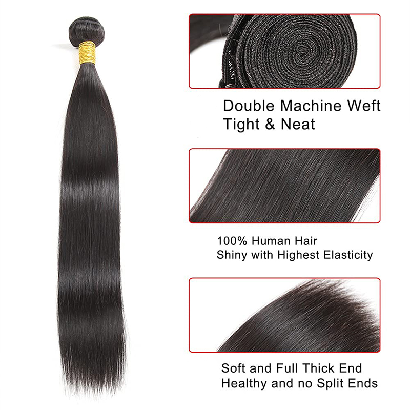 100g/pcs Straight Human Hair B - Hair Care Indian review and price