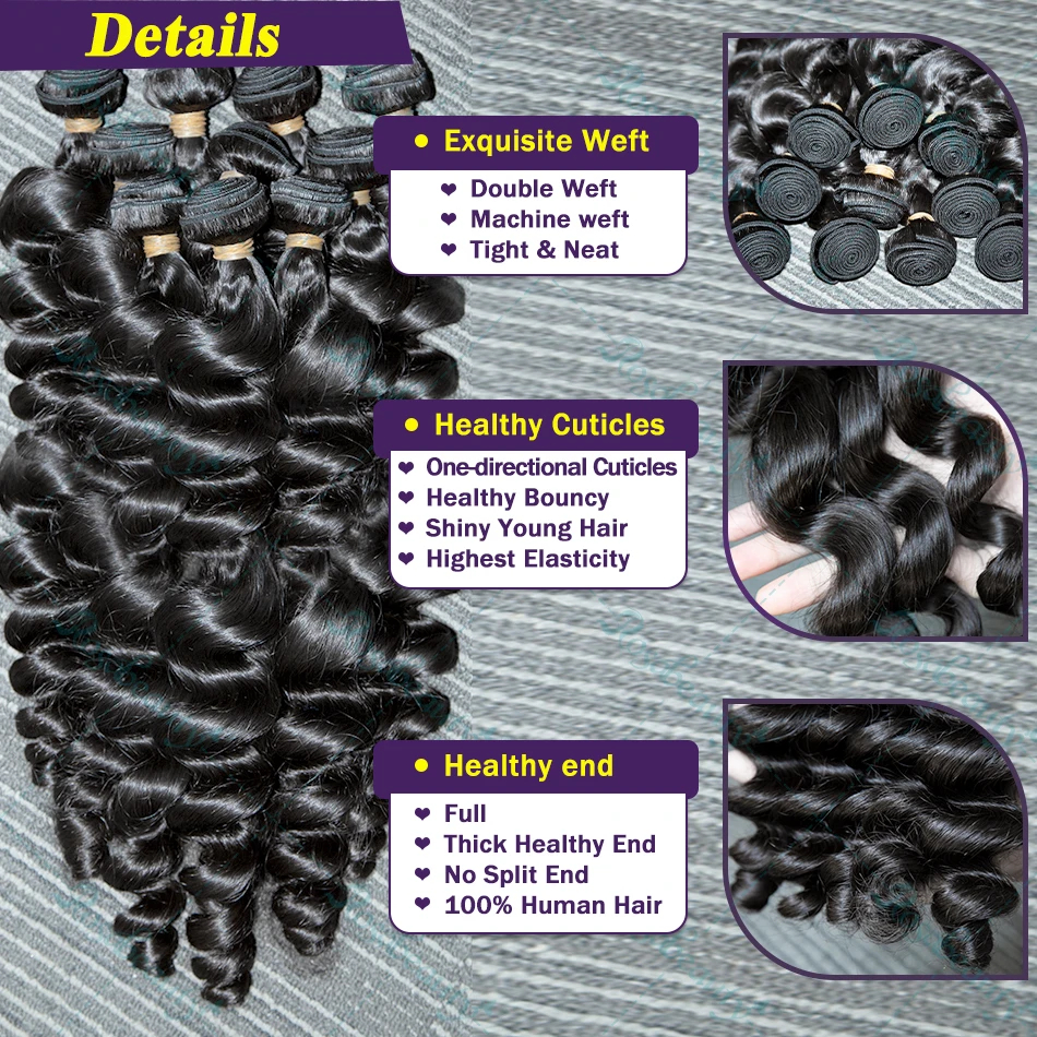 Indian Remy 30 36 40 Inch Loos - Hair Care Indian review and price