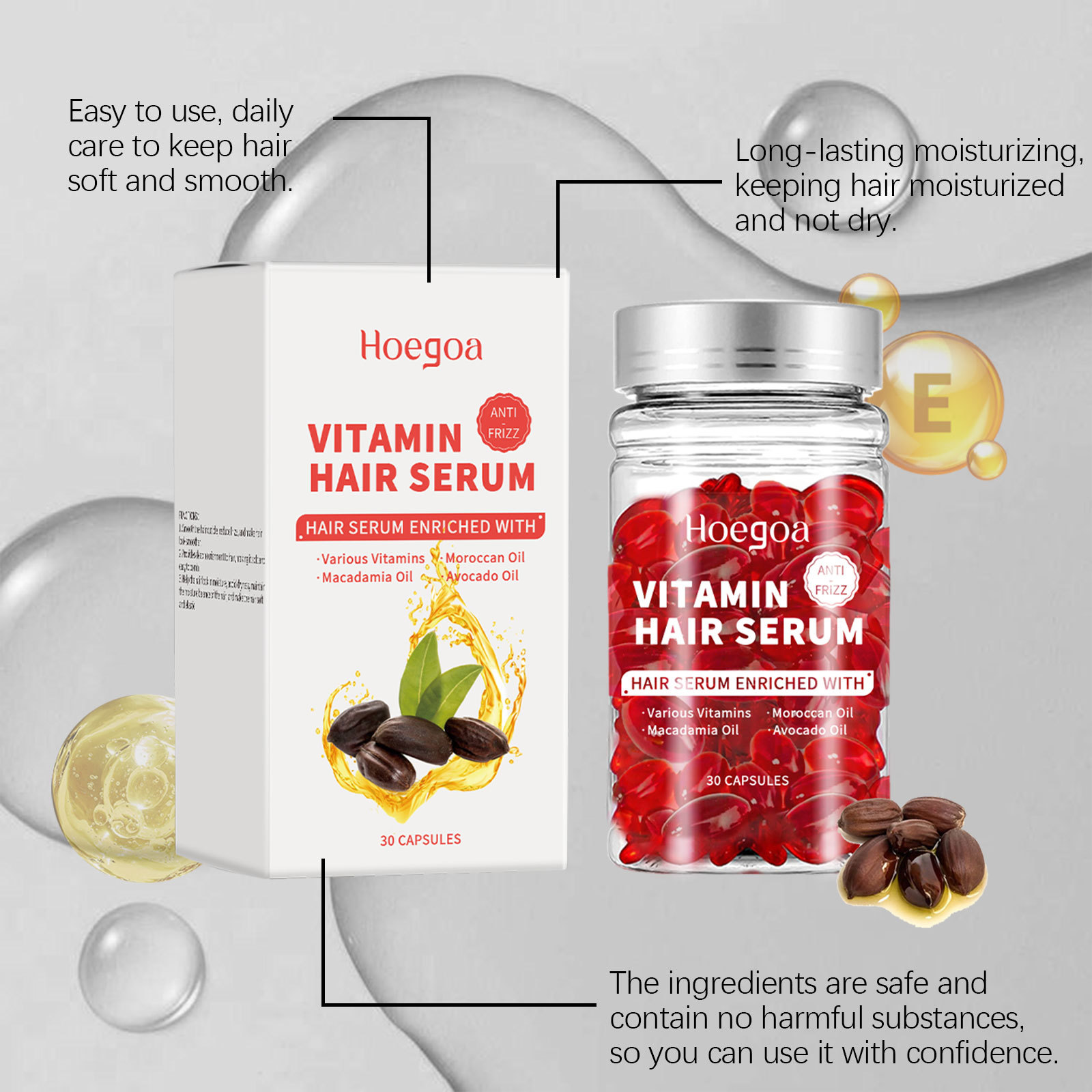 Vitamin Hair Care Serum Capsul - Hair Care For Hair Loss review and price