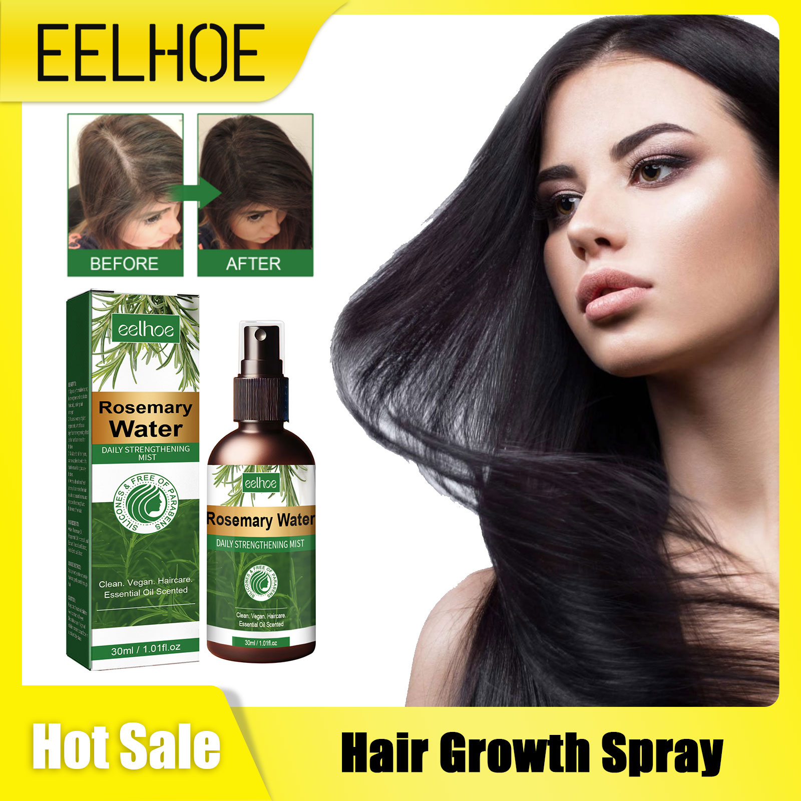 Rosemary Spray for Hair Nouris - Hair Care For Hair Loss review and price