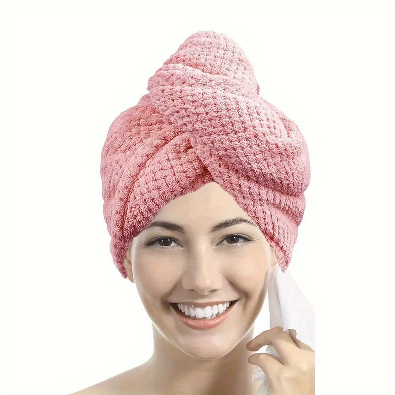 1PC Microfiber Hair Turban Tow - Hair Turban Towel review and price