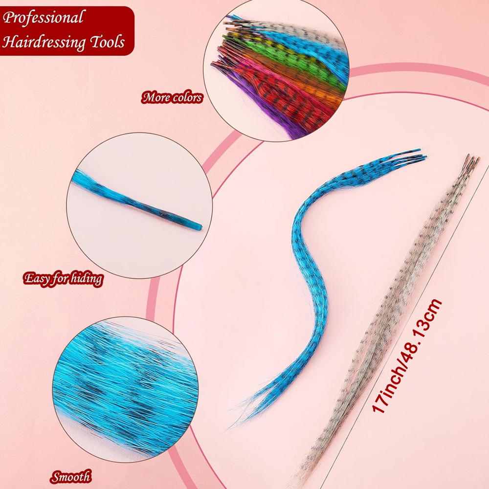 Hair Feathers Extension Kit -5 - Feather Hair Extension review and price