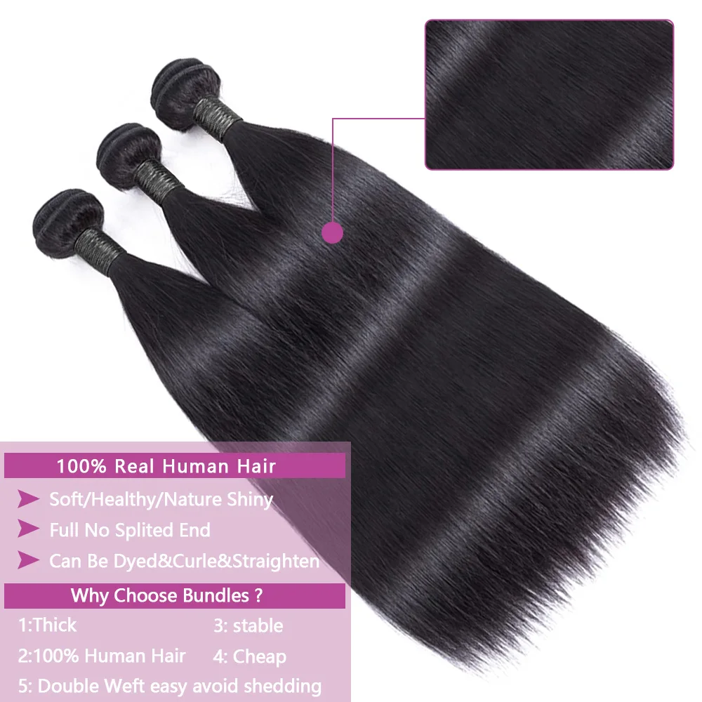 Queenlike 38 40 Inch Straight  - Hair Care Indian review and price